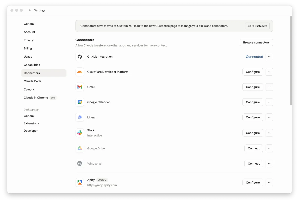 اتصال GitHub به Claude